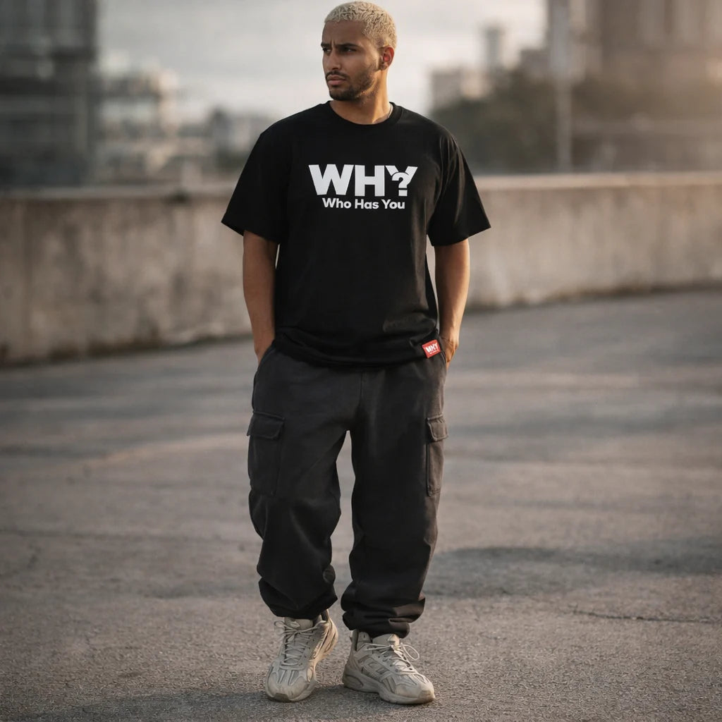 The Question Tee | Black