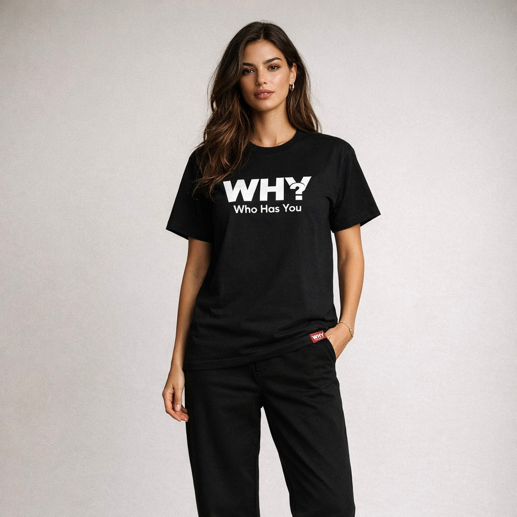 The Question Tee | Black