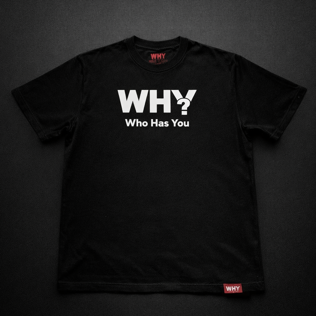 The Question Tee | Black