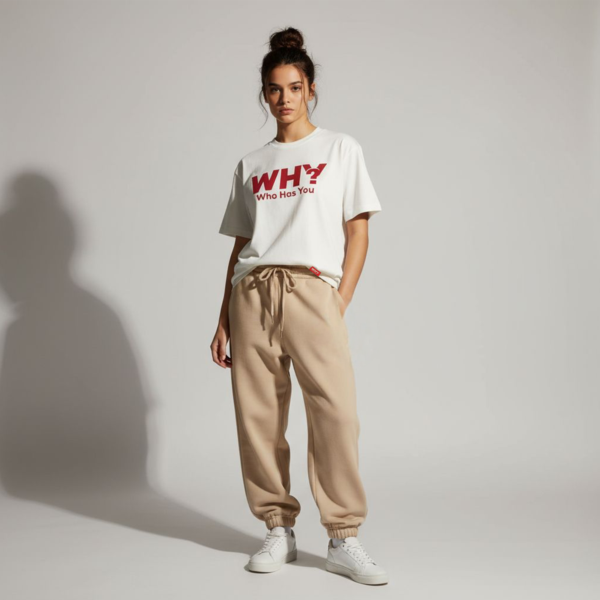The Question Tee | Ivory