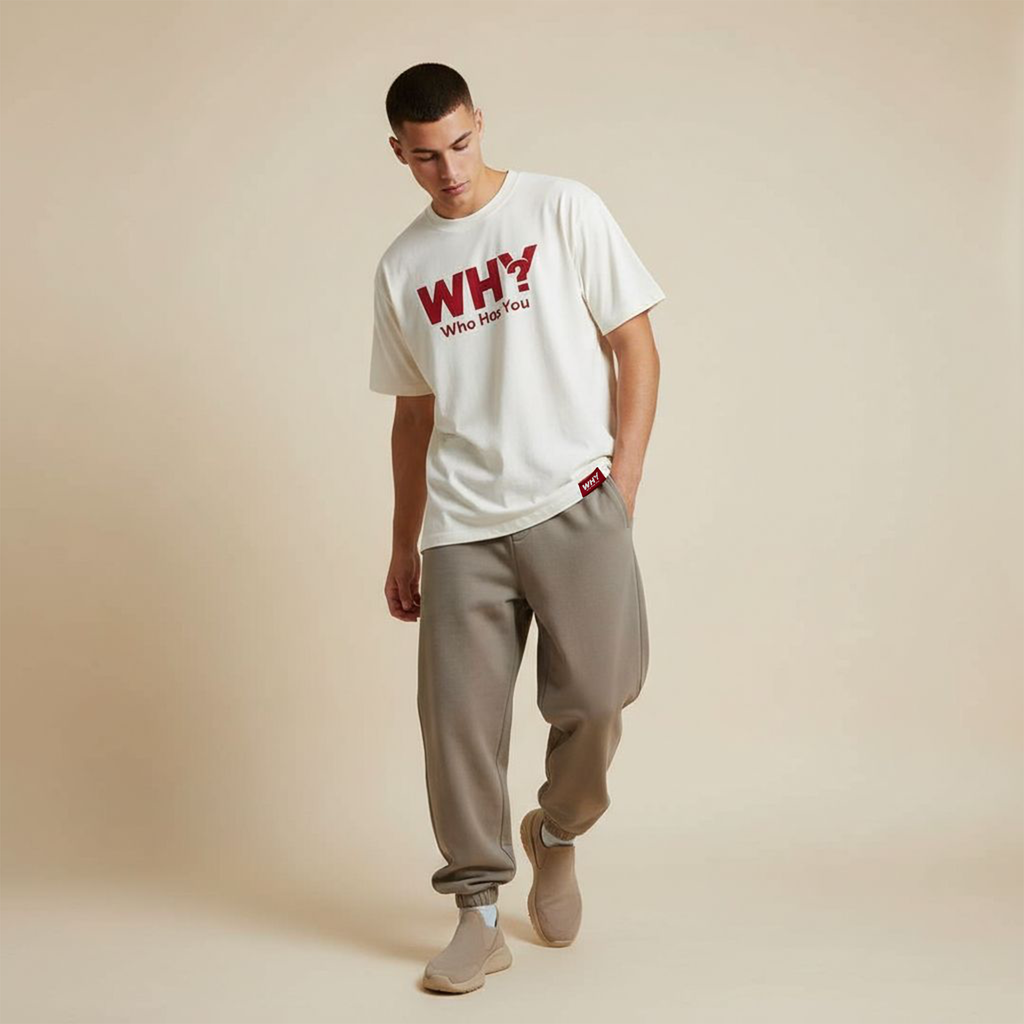 The Question Tee | Ivory